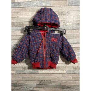 Vintage Oshkosh B’Gosh 24 month boys coat red & blue